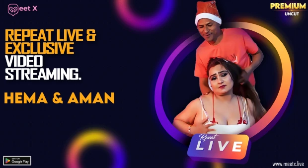 Hema And Aman 2025 MeetX Hindi Uncut Porn Video